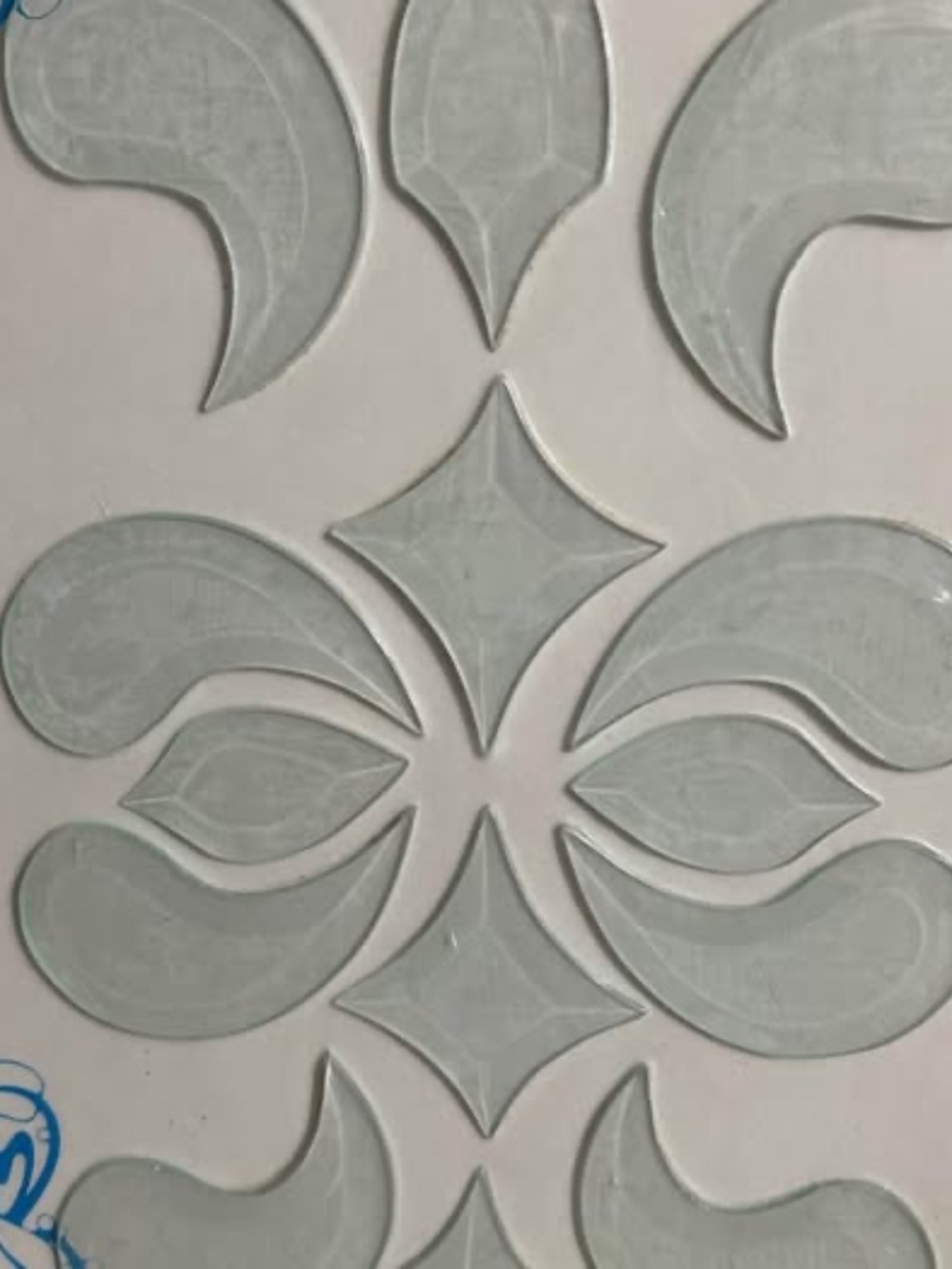 STAIN GLASS BEVEL CLUSTER